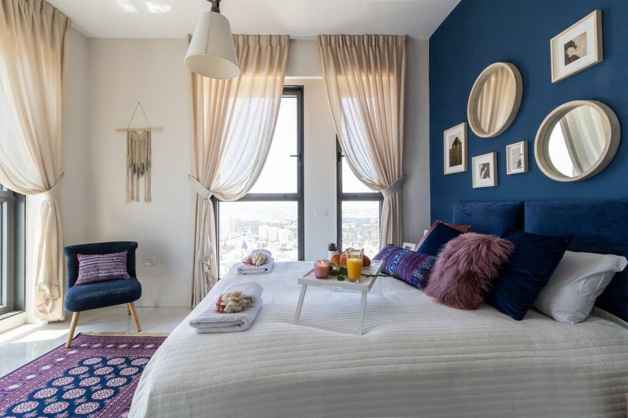 Magical 3Br/Parking With Amazing View, City Center Jerusalém Exterior foto